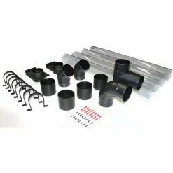 New 🔥 DUST COLLECTION KIT 4IN. WITH CLEAR PIPE 🤩 -Dust-Collection shop B2875 2 org.1435549267