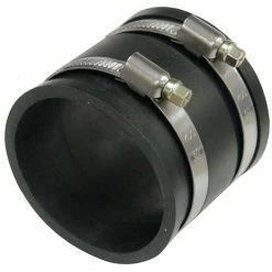 Flash Sale 🔥 CONNECTOR 2 1/2IN. RUBBER WITH CLAMPS 🤩