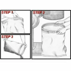 Best reviews of ✔️ EASY ON DC BOTTOM BAGS 5PC 1HP 🤩 -Dust-Collection shop CT155 2 org.1435540062