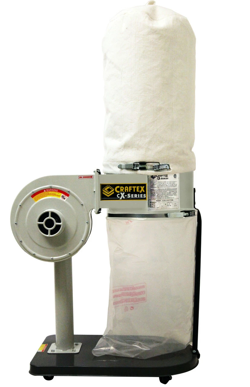 Outlet ⭐ DUST COLLECTOR 1HP CRAFTEX CX SERIES CSA CX404 ⌛ 2 Outlet ⭐ DUST COLLECTOR 1HP CRAFTEX CX SERIES CSA CX404 ⌛ - Image 2