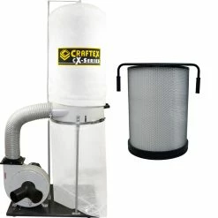 Promo ✔️ 1.5 HP DUST COLLECTOR WITH CANISTER FILT ✨